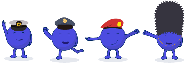 Troopr Four Mascots